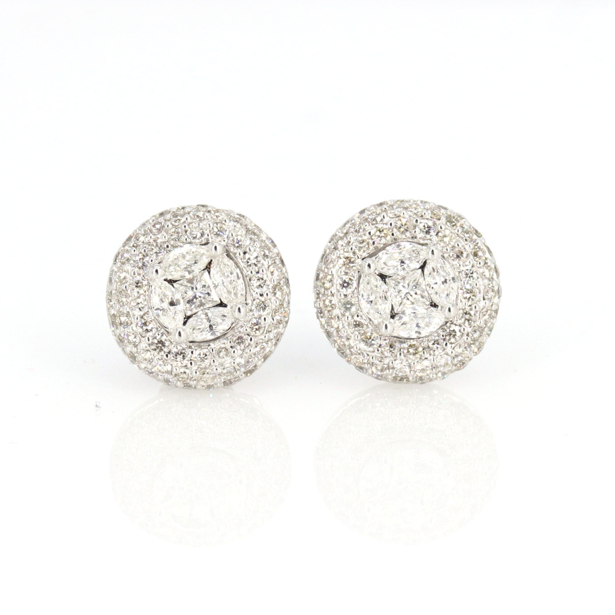 Solitaire Earring 18K Gold