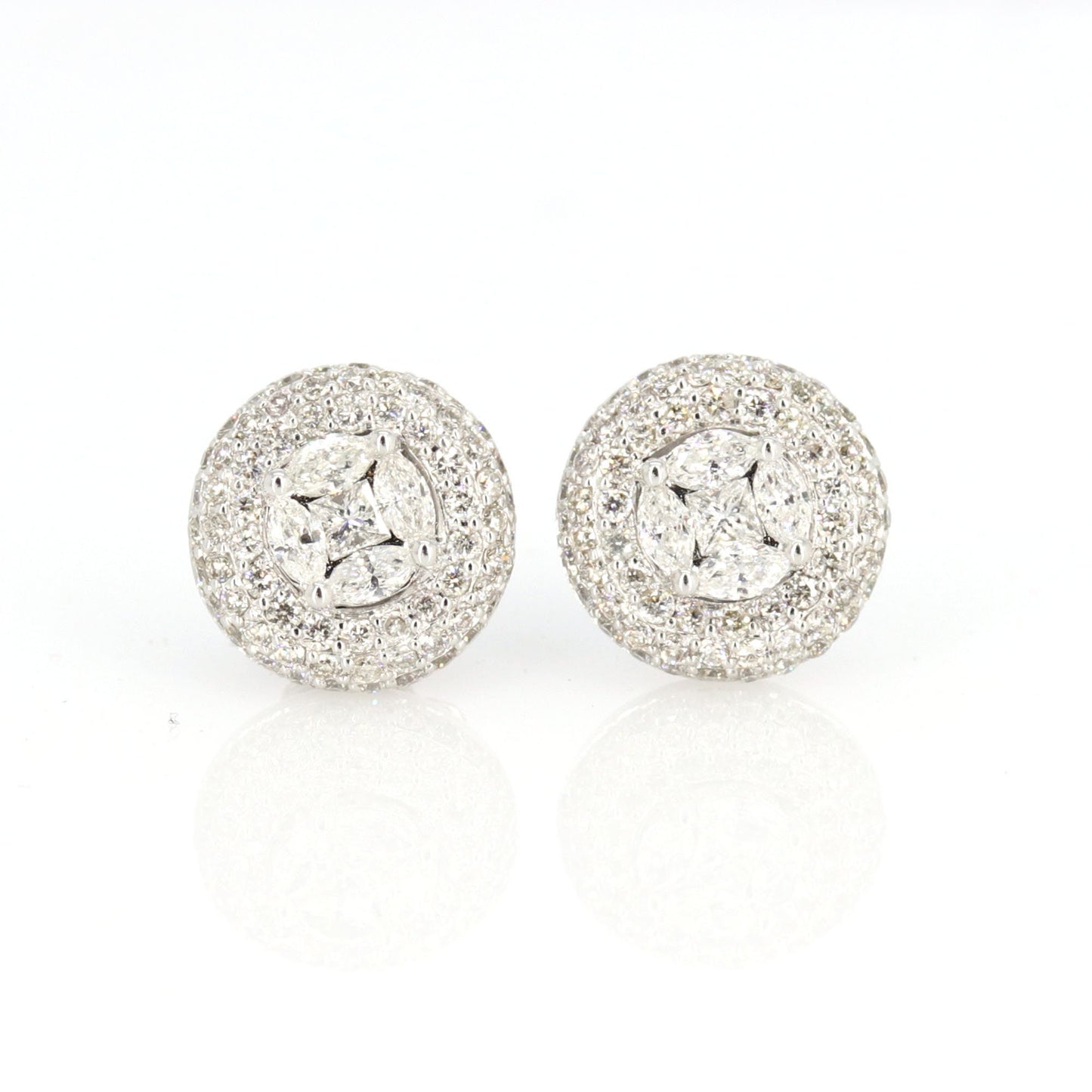 Solitaire Earring 18K Gold