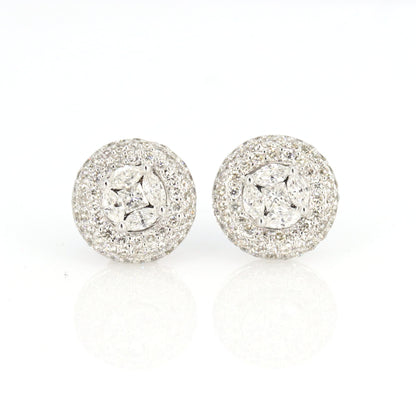 Solitaire Earring 18K Gold