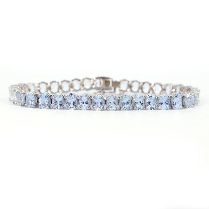 Aquamarine Bracelet Silver