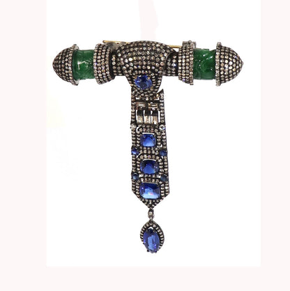 Exclusively Designed Vintage Replica Victorian Pendant Gold