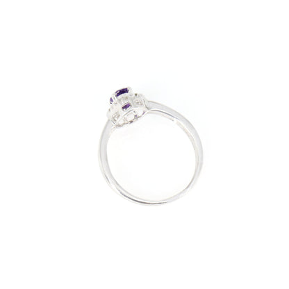 Amethyst Ring 18K Gold