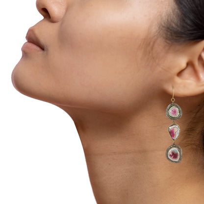 Bio Tourmaline Earring