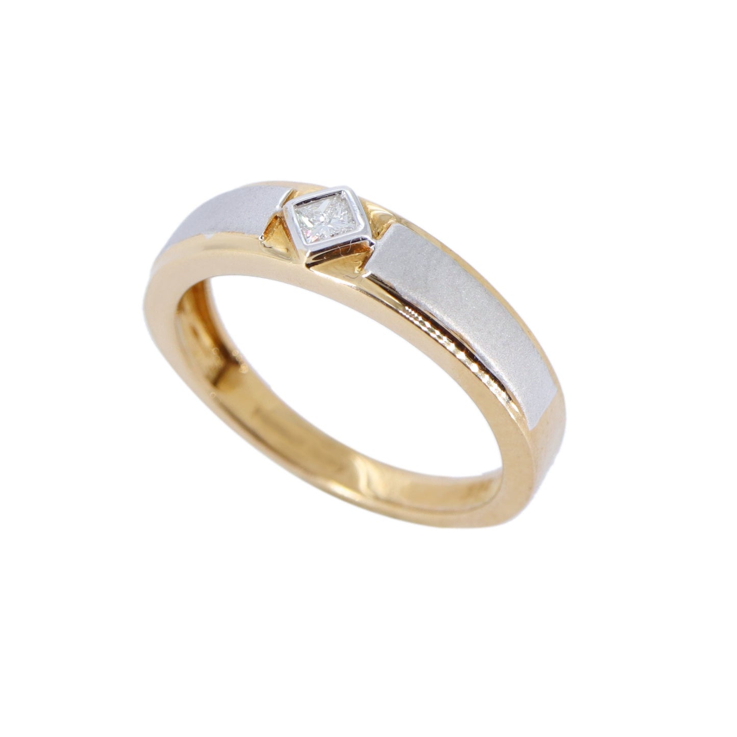 Princess Cut Ring 14K Gold
