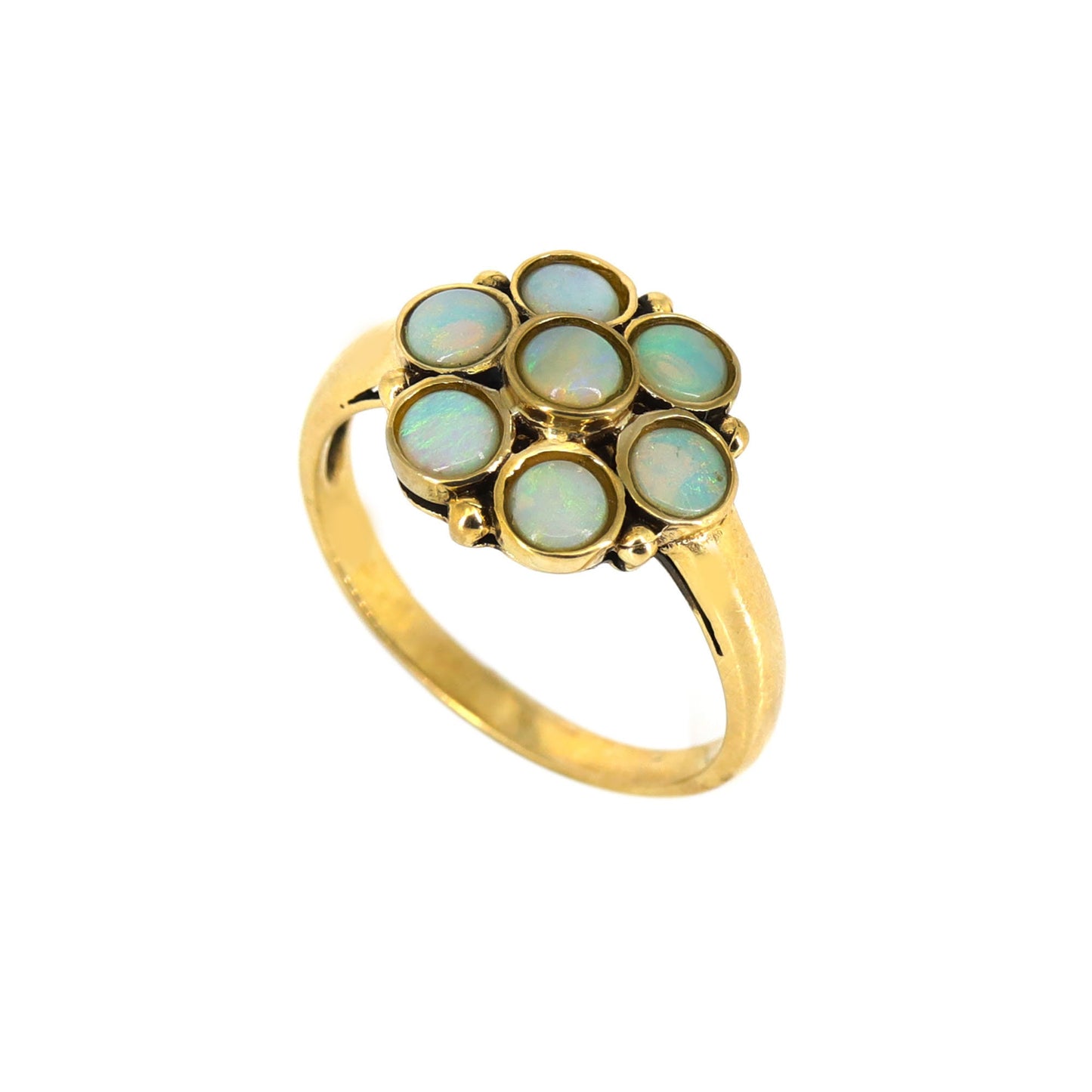 Vintage Style Opal Ring Gold