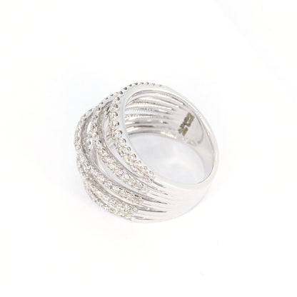 White Ring 18K Gold