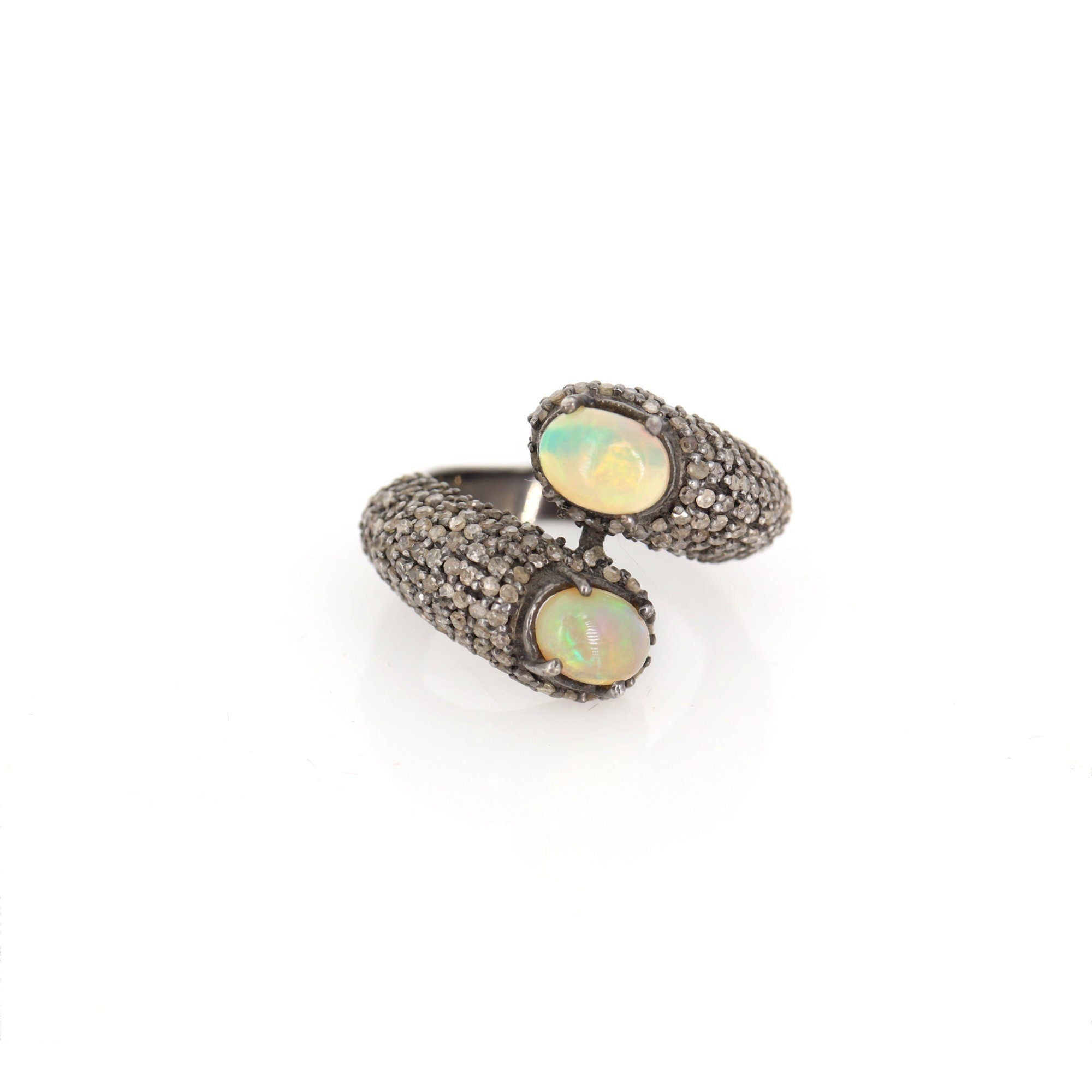 Opal Ring Silver