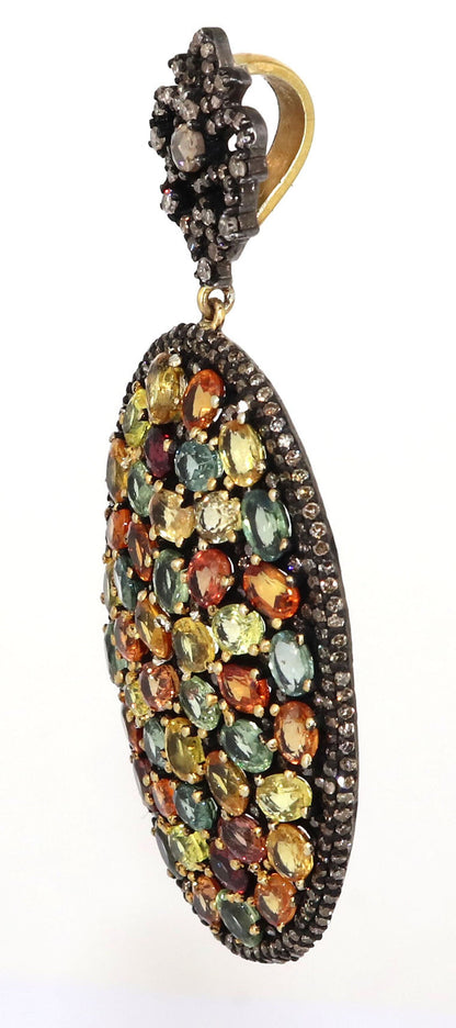 Exclusively Designed Vintage Replica Victorian Pendant Gold