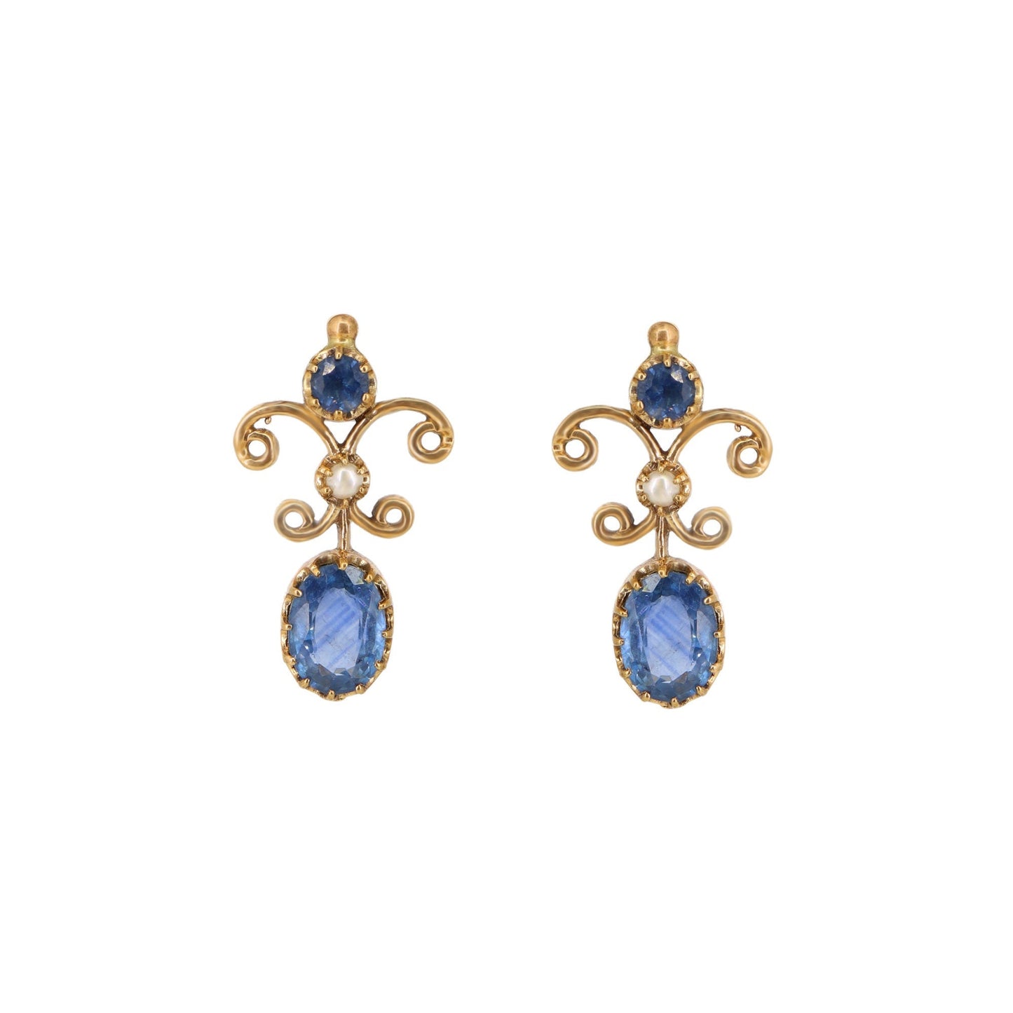9K Yellow Earring Gold