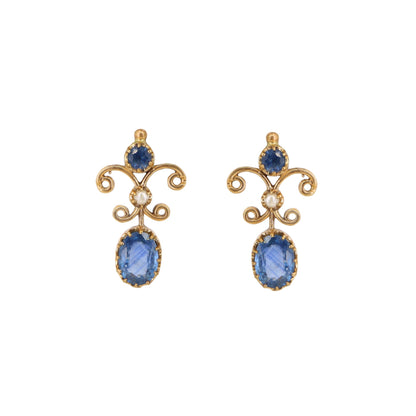 9K Yellow Earring Gold