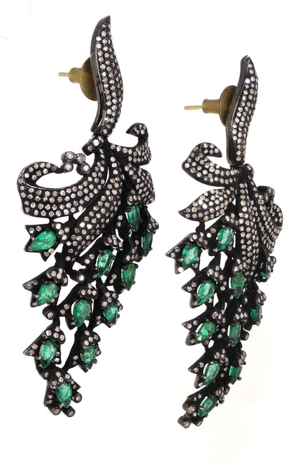 Exclusively Designed Vintage Replica Victorian Earring Gold