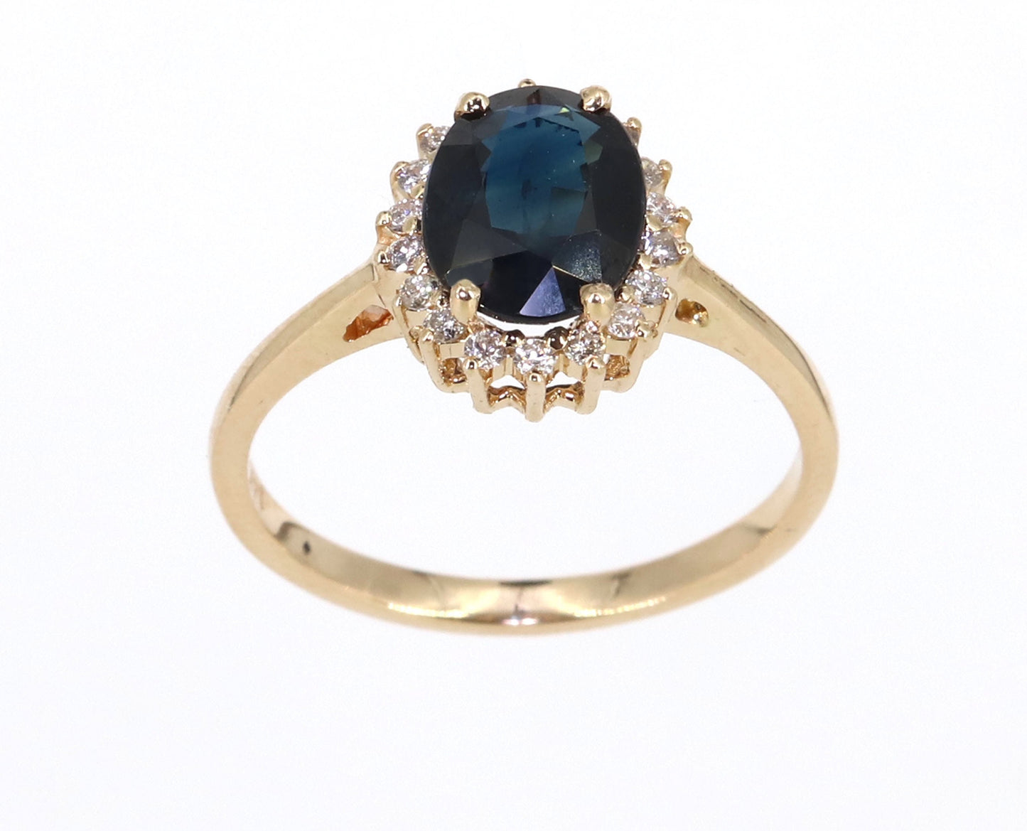 Sapphire Beautiful Ring 14K Gold