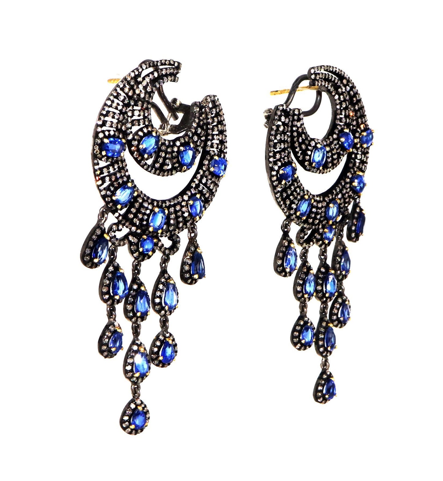 Exclusively Designed Vintage Replica Victorian Earring Gold