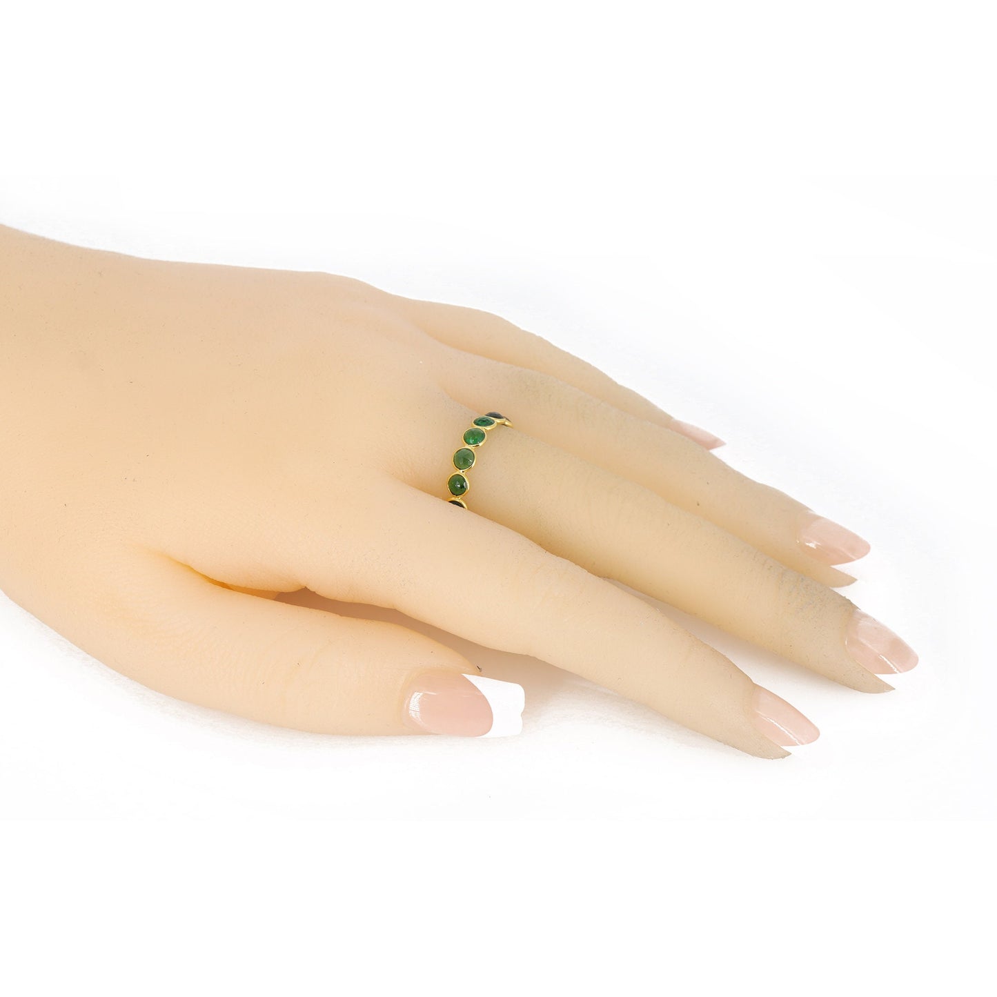 Chrome Tourmaline Ring 18K Gold