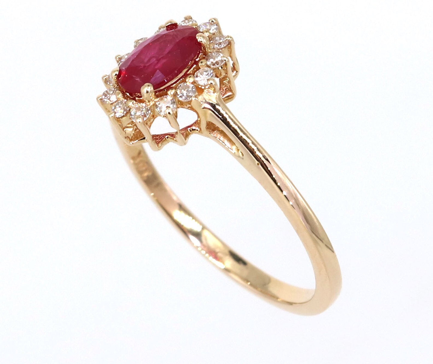 Ruby Ring 14K Gold