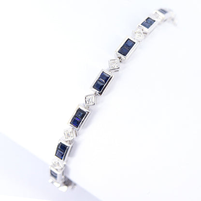 White Bracelet 14K Gold