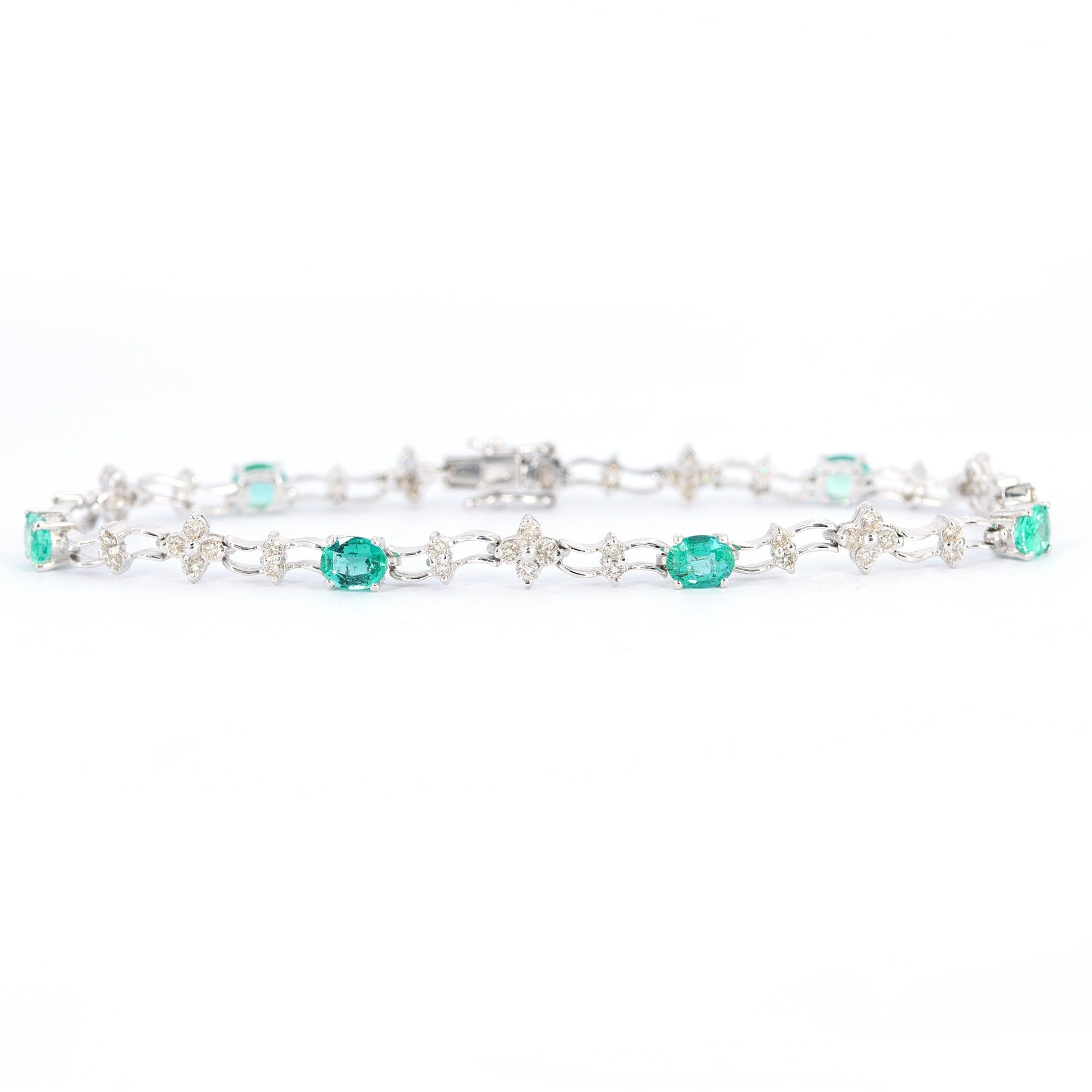 White Bracelet 18K Gold