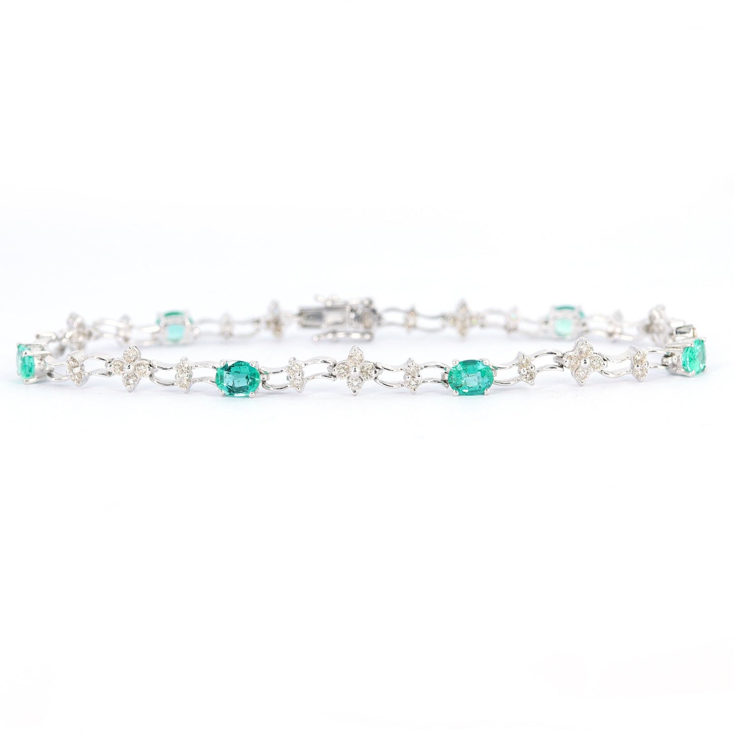 White Bracelet 18K Gold
