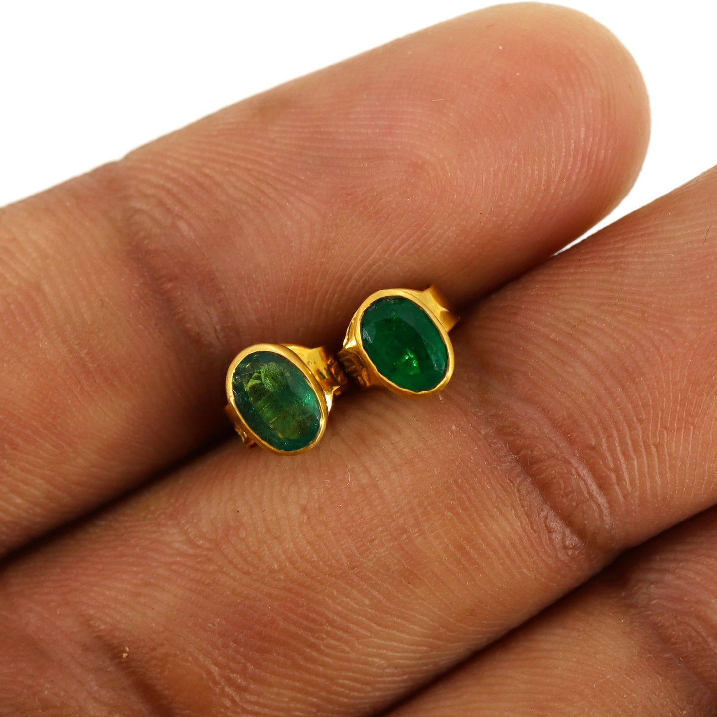 Yellow Studs Earring 14K Gold