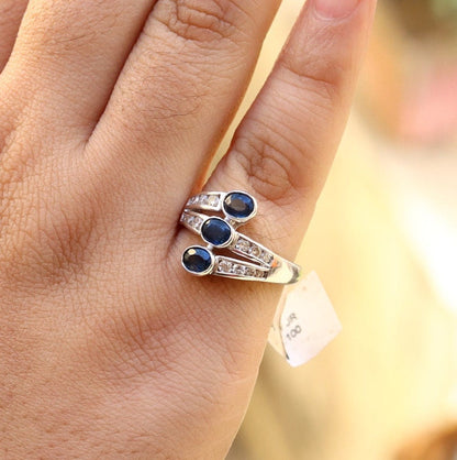 White Ring 18K Gold