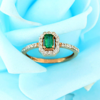 Pink Beautiful Ring 14K Gold