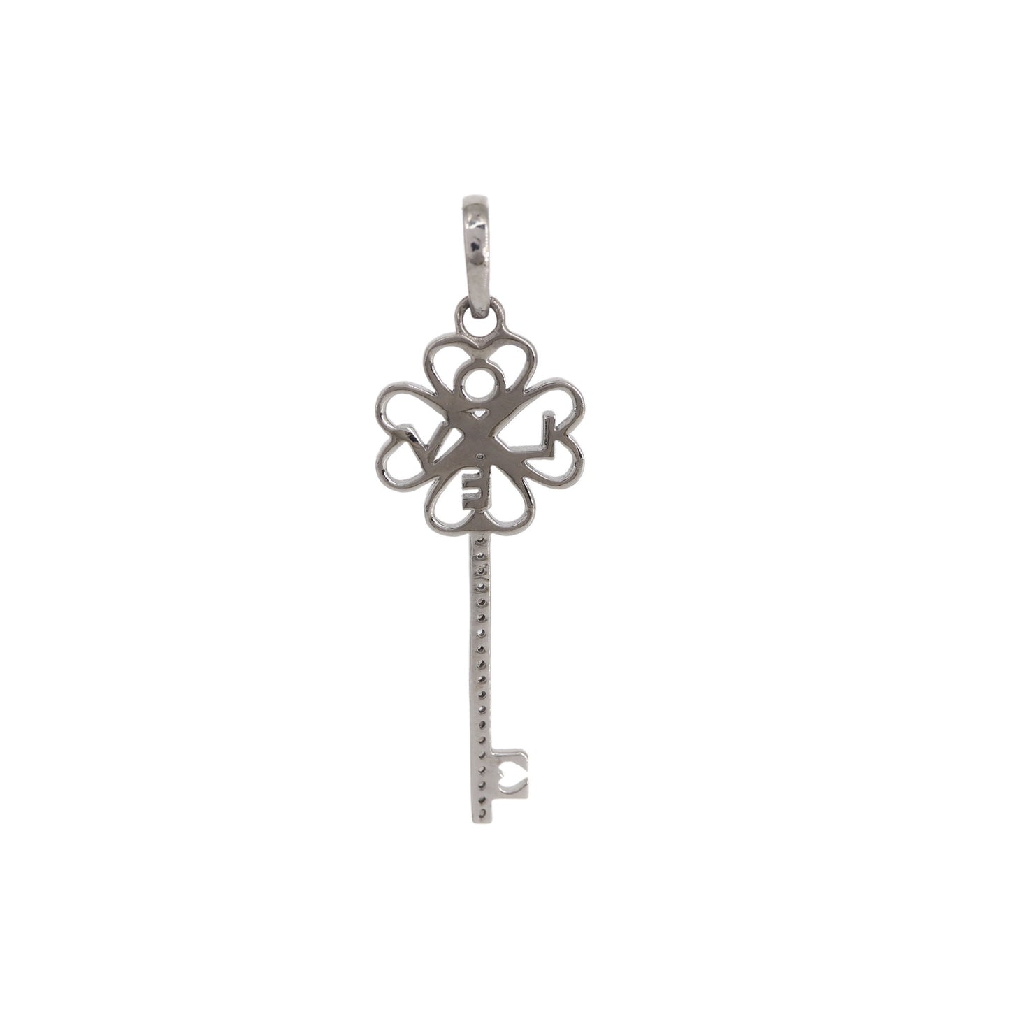 Luck Key Pendant Silver
