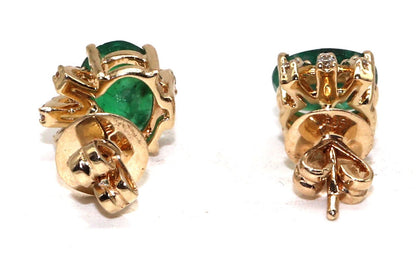 Emerald Earring 14K Gold