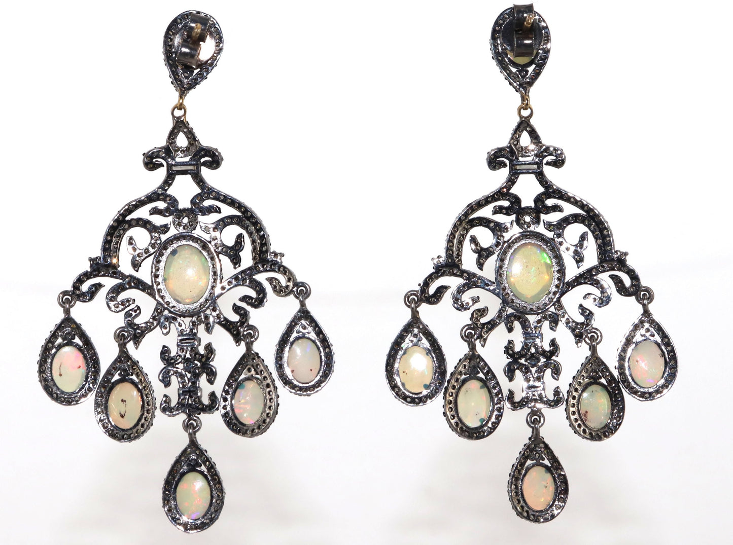 Exclusively Designed Vintage Replica Victorian Earring Gold