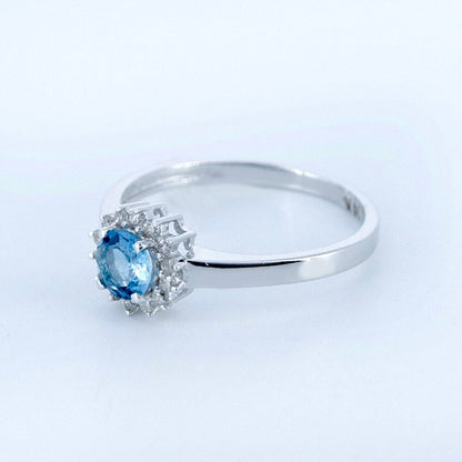 White Ring 14K Gold