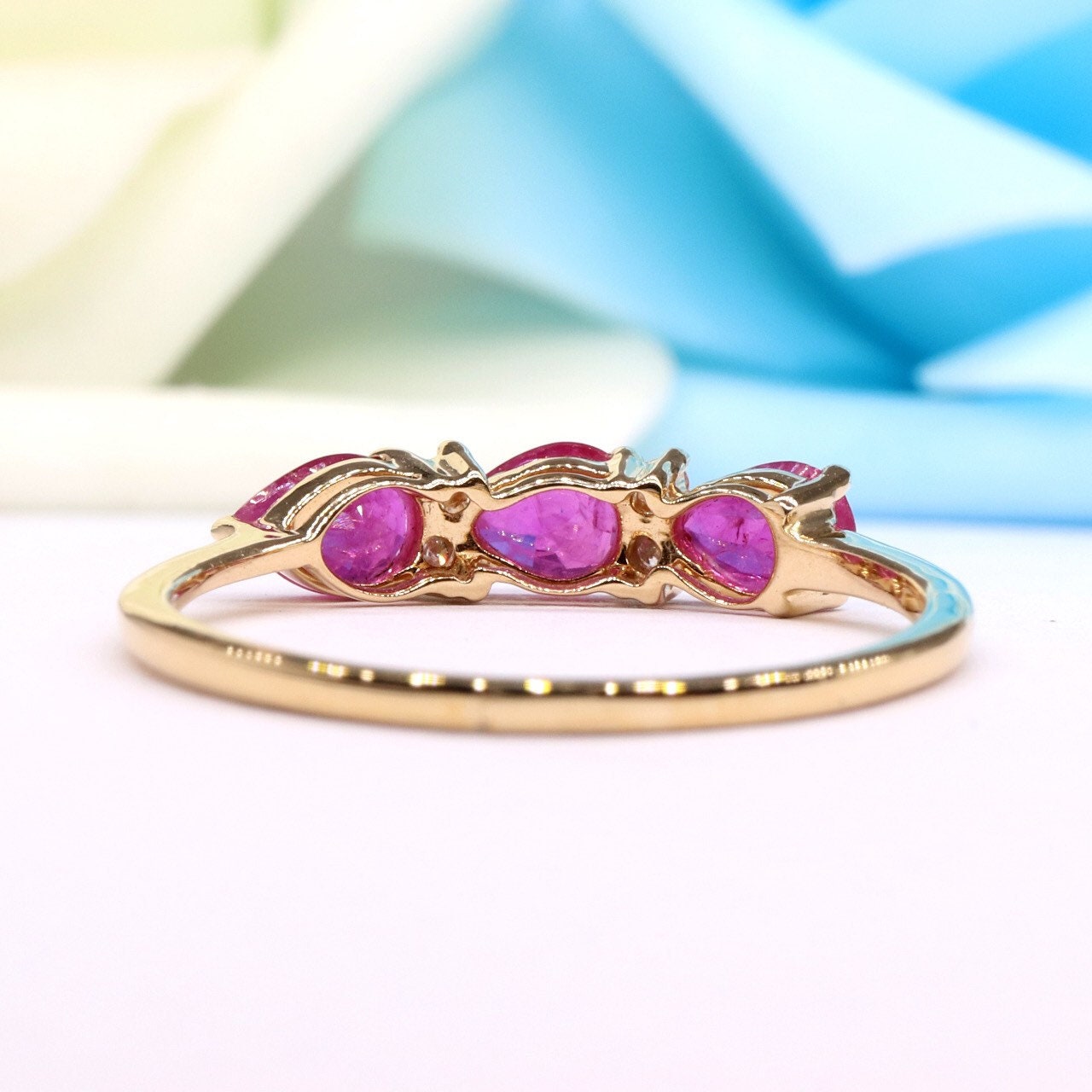 Yellow Beautiful Handcrafted Ring 14K Gold