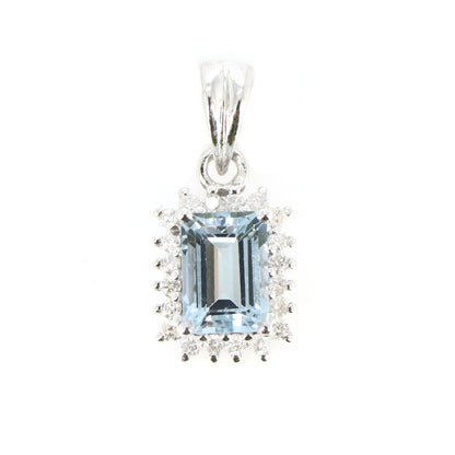 Cluster Aquamarine Jewelry Aquamarine Ring 14K Gold