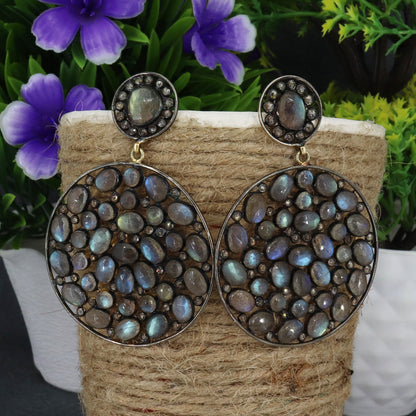Pretty Labradorite Earring