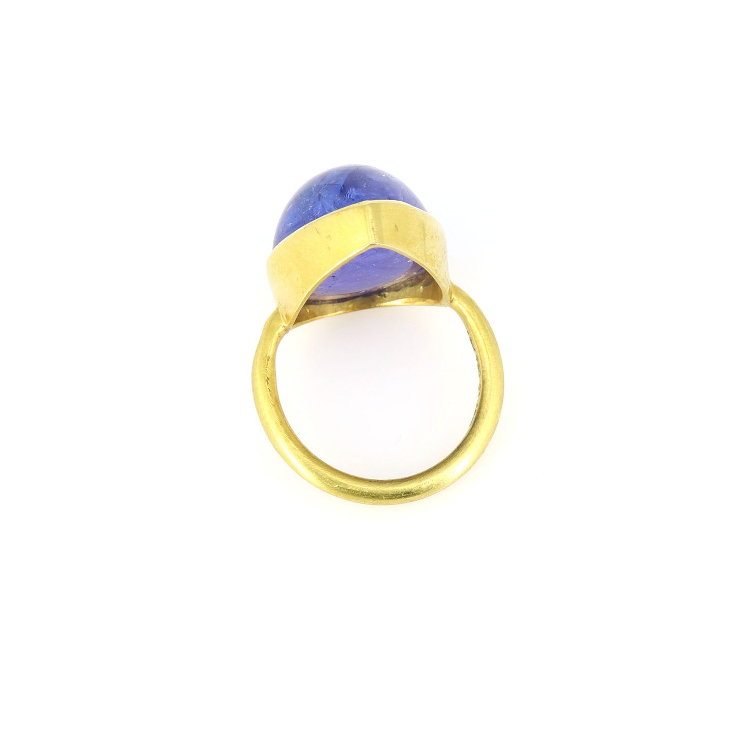 Silk Tanzanite Ring Gold