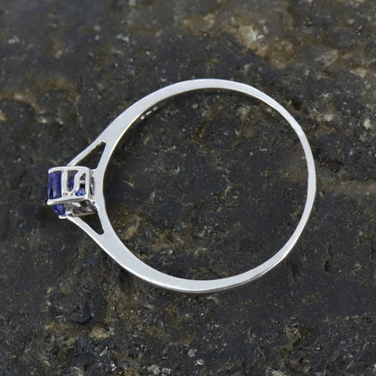 Tanzanite Ring Silver