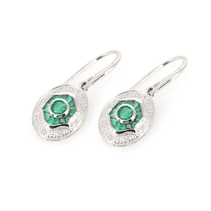 Emerald Earring Gold