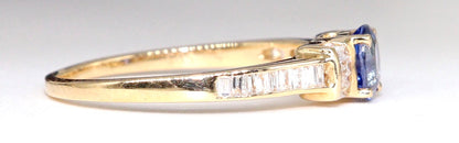 Beautiful Blue Sapphire Ring 14K Gold