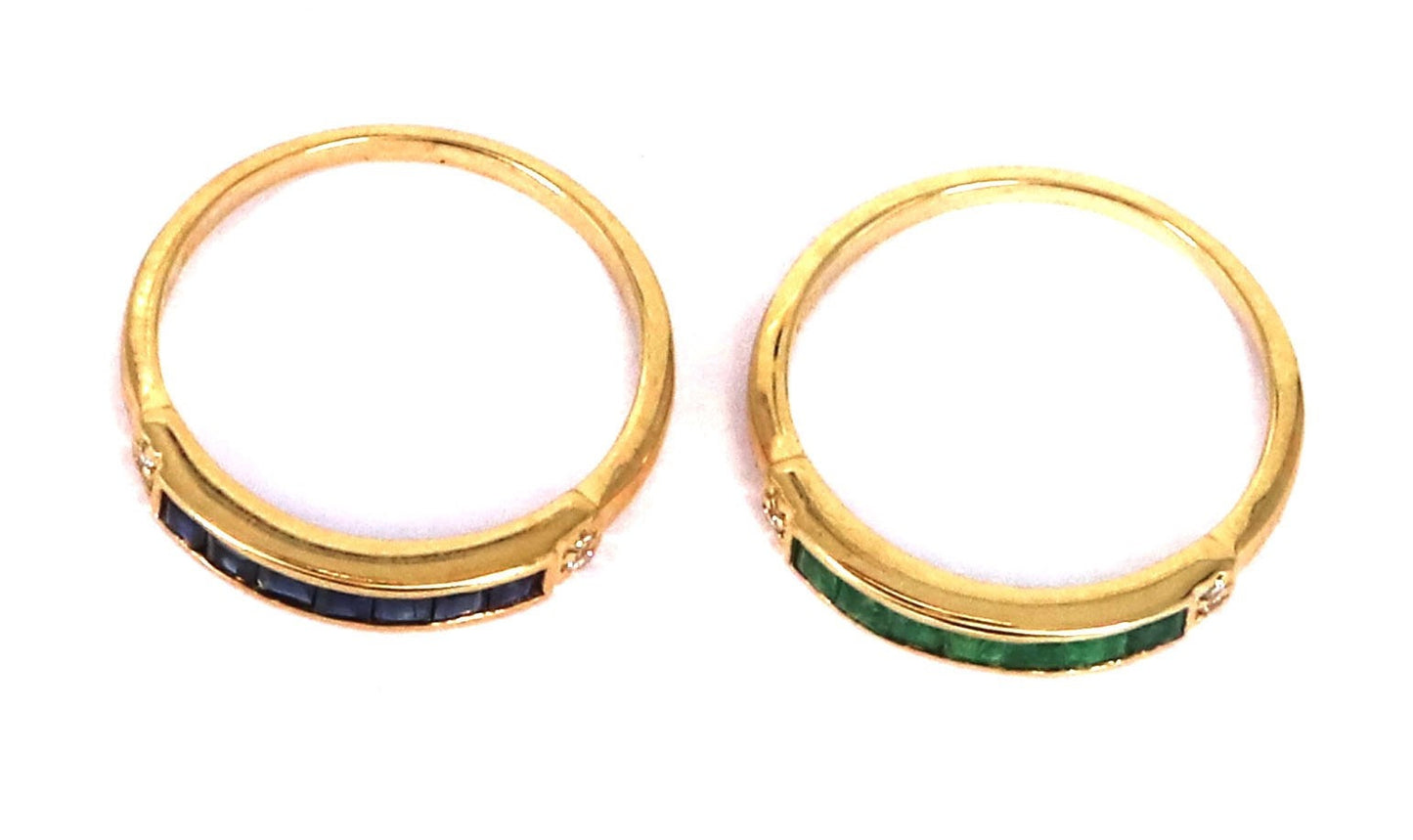 Eternity Band Beautiful Ring 14K Gold