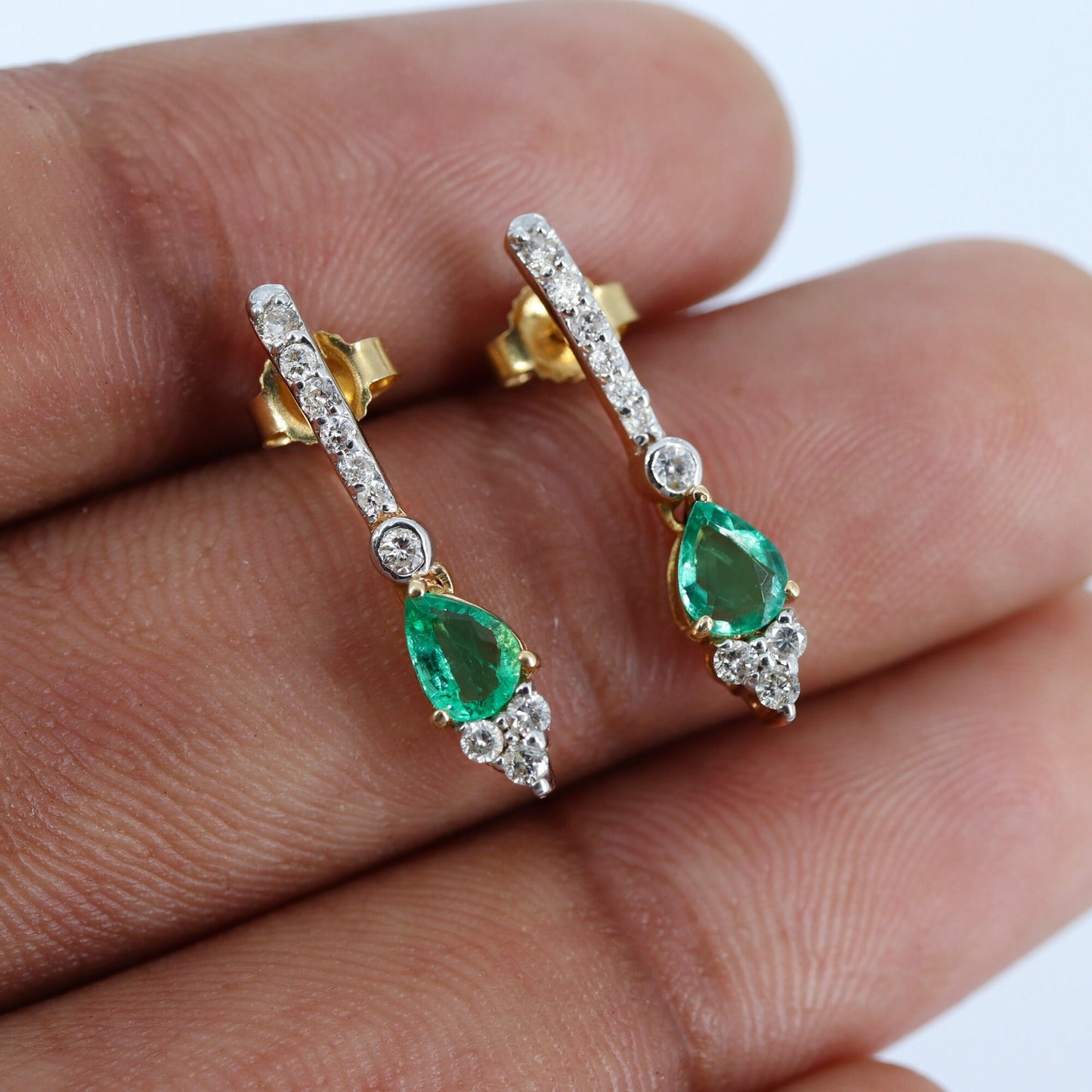 Yellow Earring 14K Gold