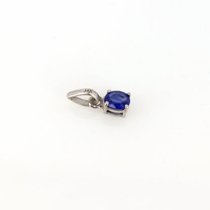 13.5Mm Dainty White Pendant 14K Gold