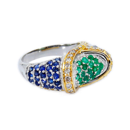 White Ring 18K Gold
