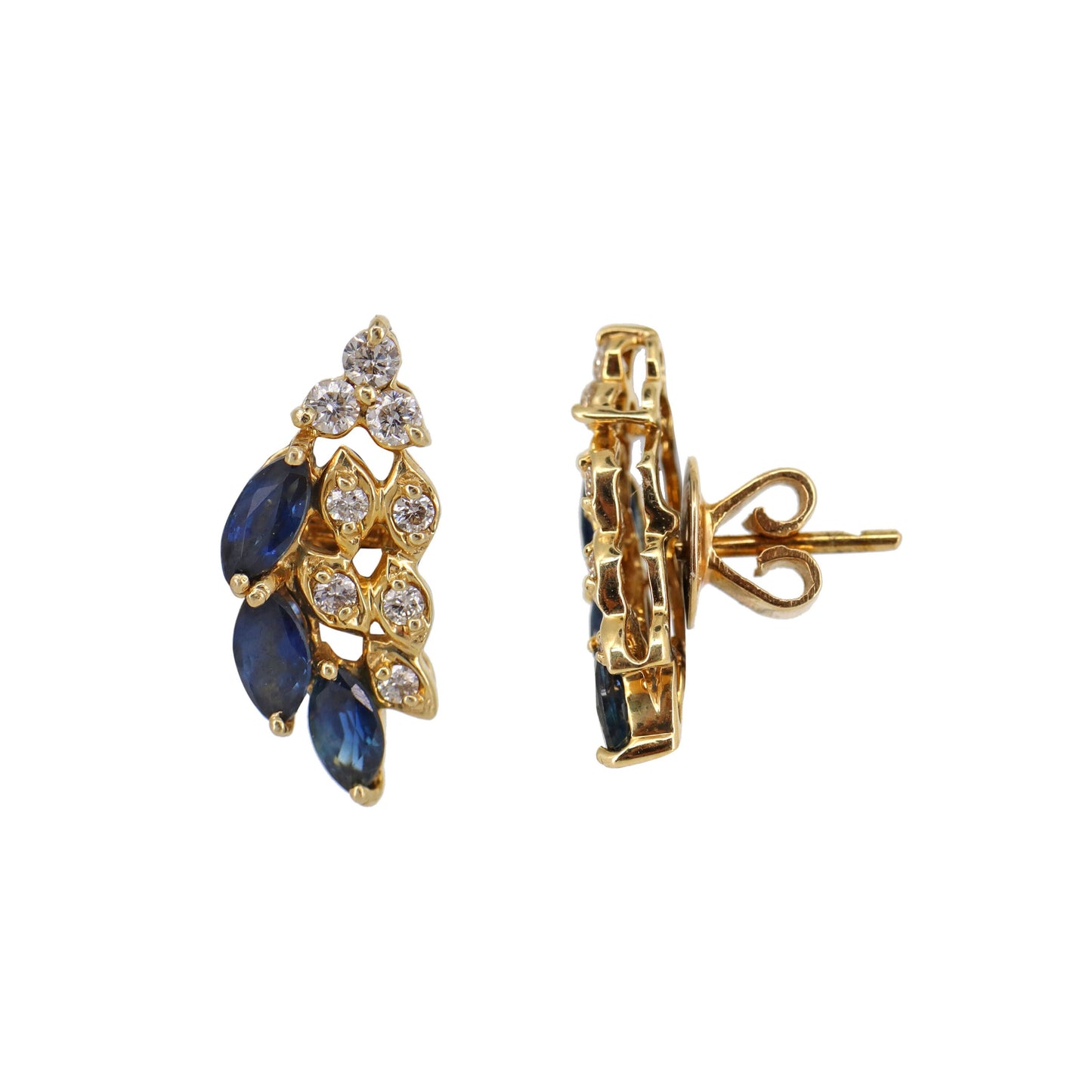 Leaf Earring 14K Gold