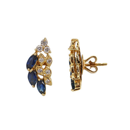 Leaf Earring 14K Gold