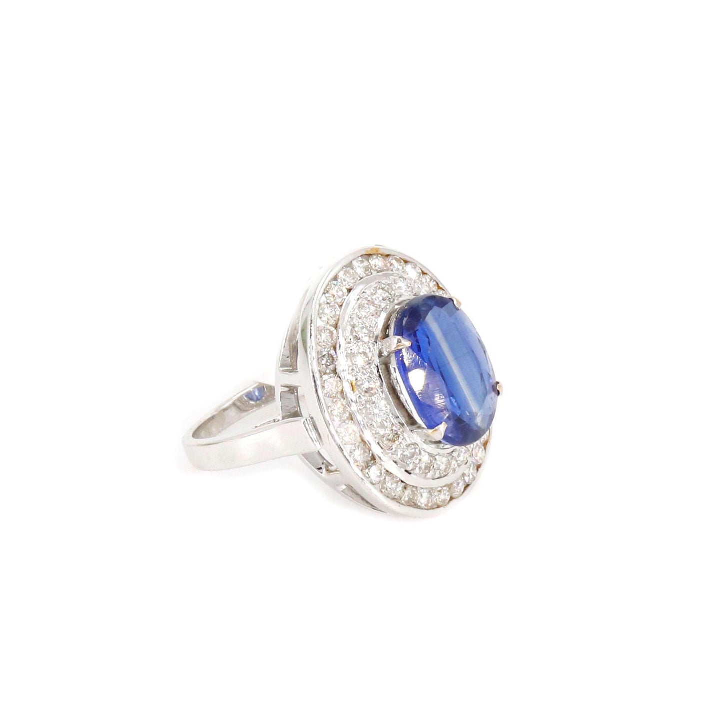Kyanite & Ring 18K Gold