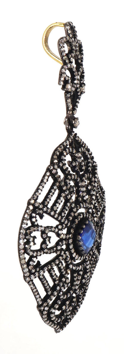Exclusively Designed Vintage Replica Victorian Pendant Gold
