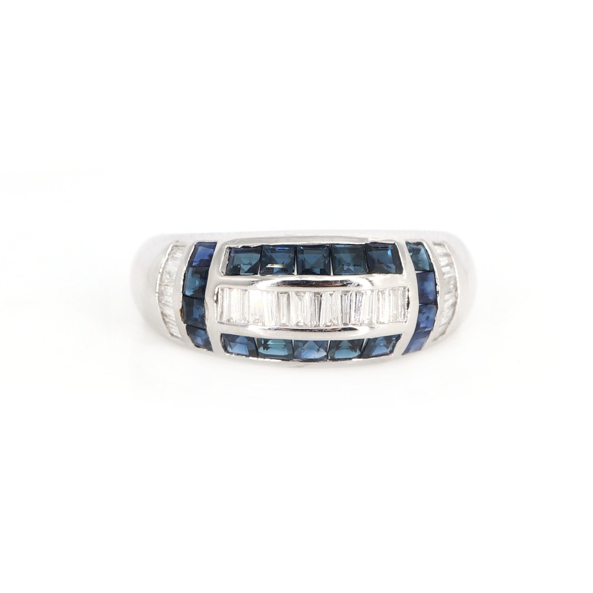 Sapphire Engagement Ring 14K Gold