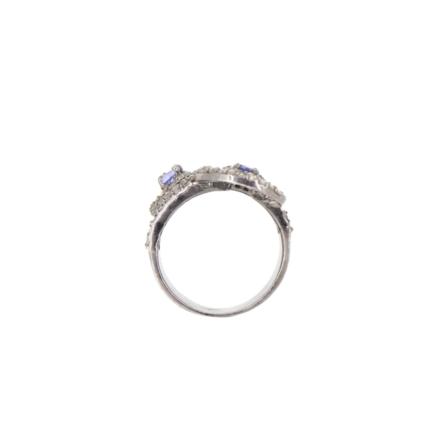 Pave Ring Silver