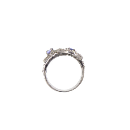 Pave Ring Silver