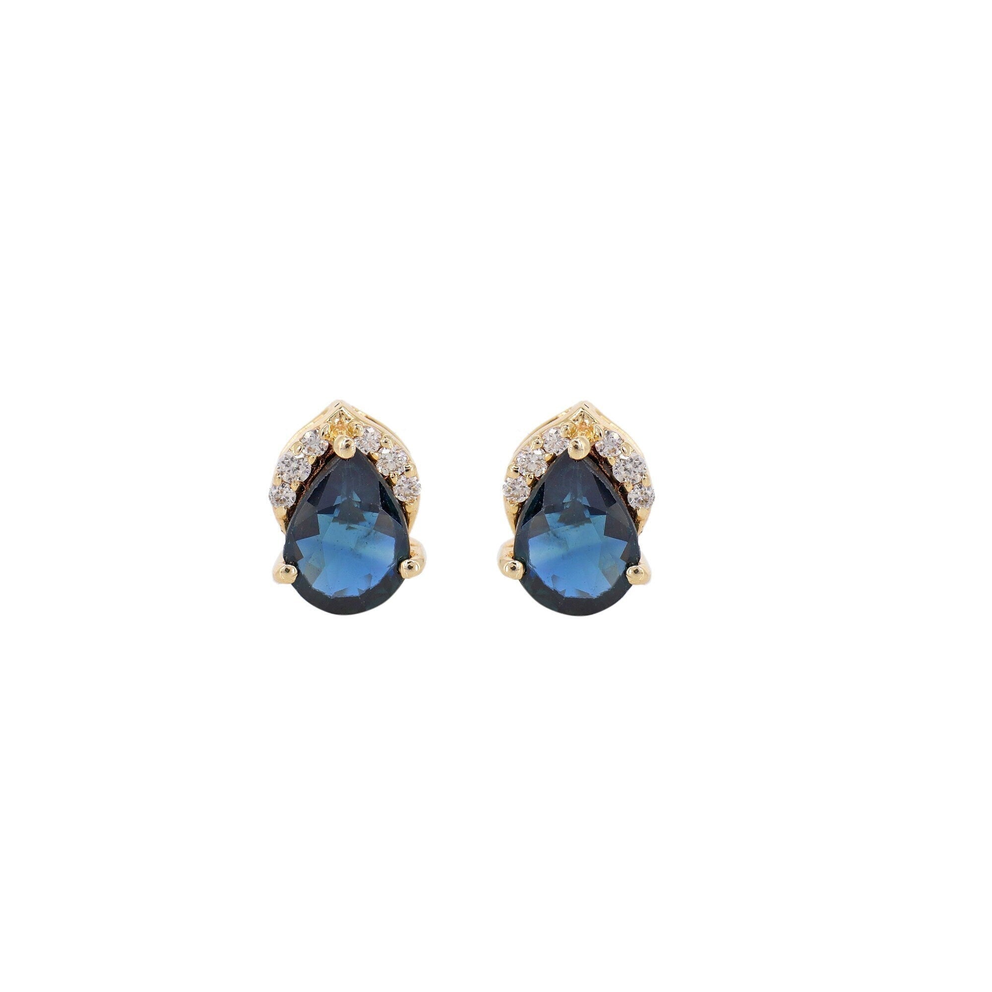 Sapphire Earring 14K Gold