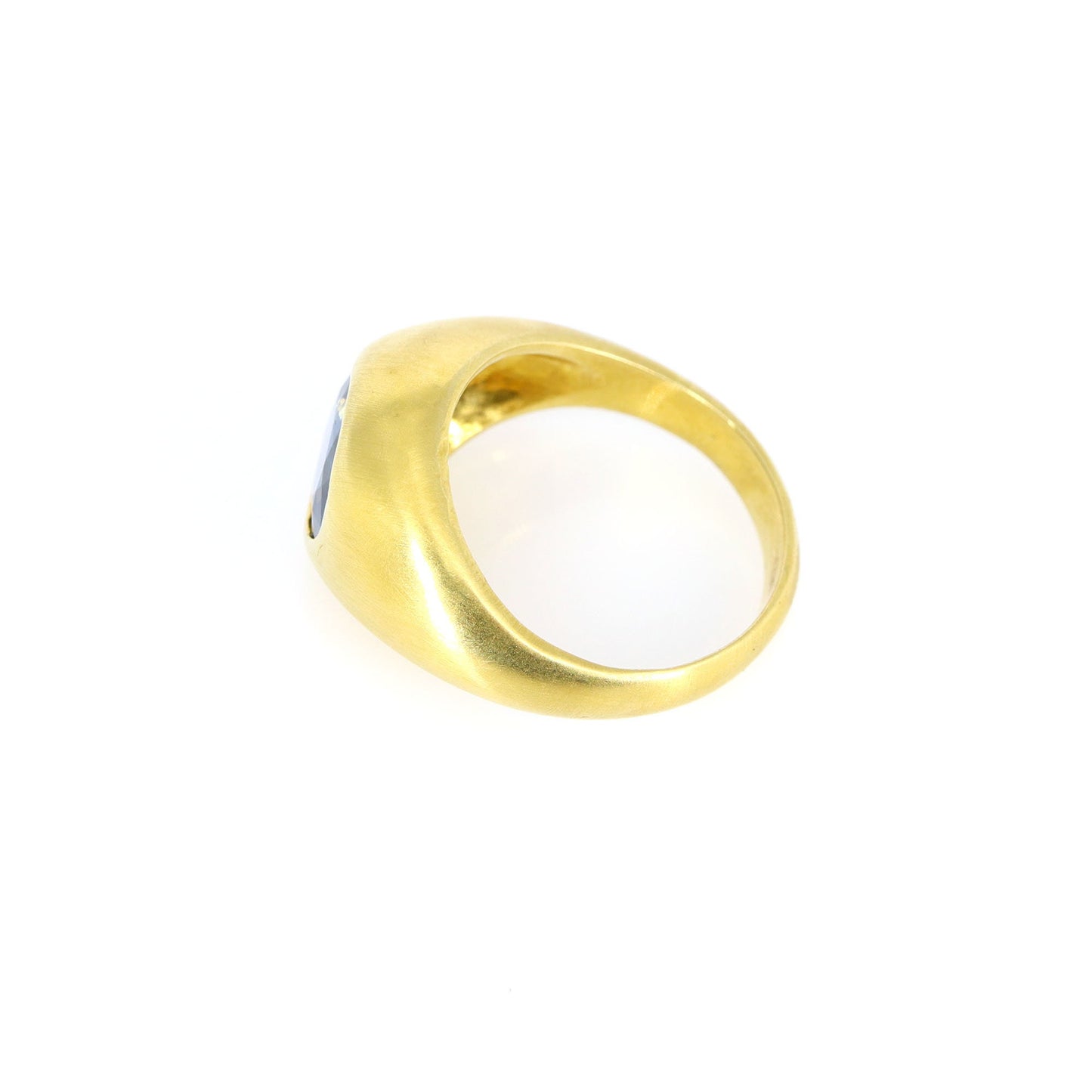 Yellow Sapphire Ring 18K Gold