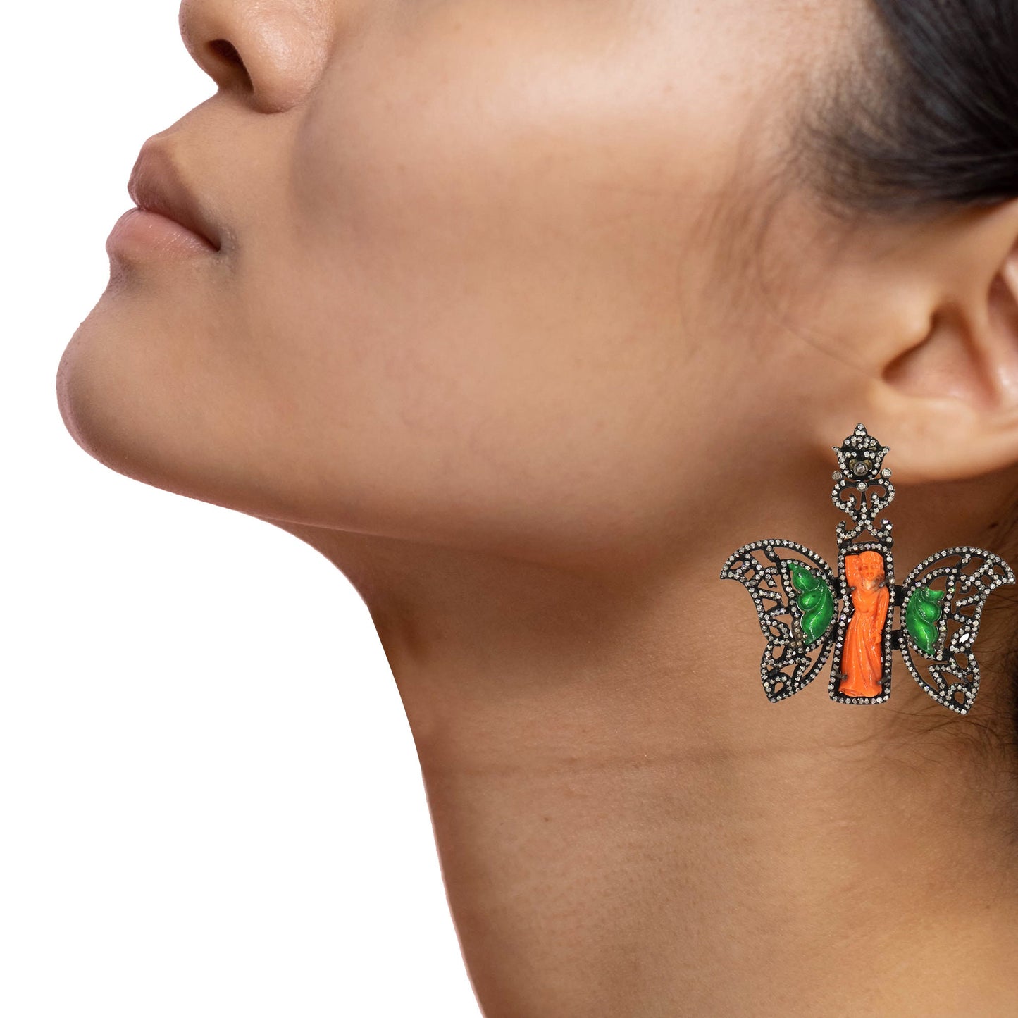 Exclusively Coral Earring